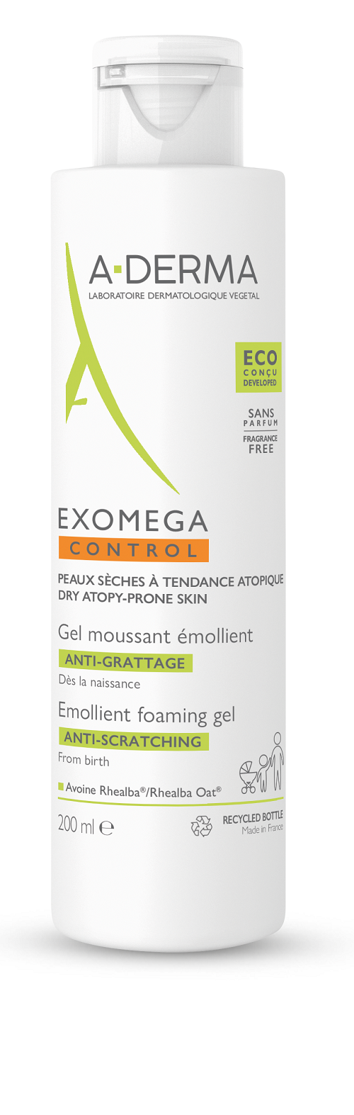 https://bo.atuafarmaciaonline.pt/FileUploads/produtos/7478107_3282770143737 ADERMA EXOMEGA CONTROL HIGIENE GEL LAVANTE ECO 200ML.png